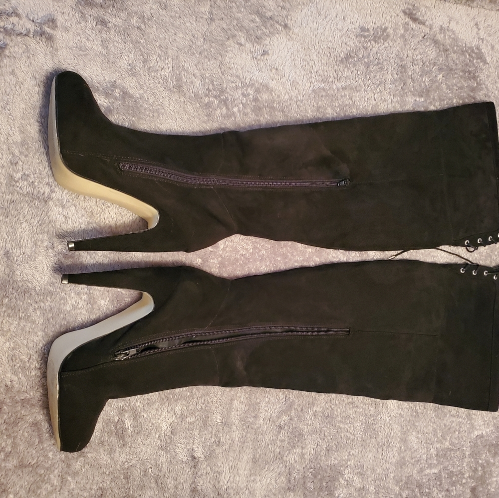 Black boots